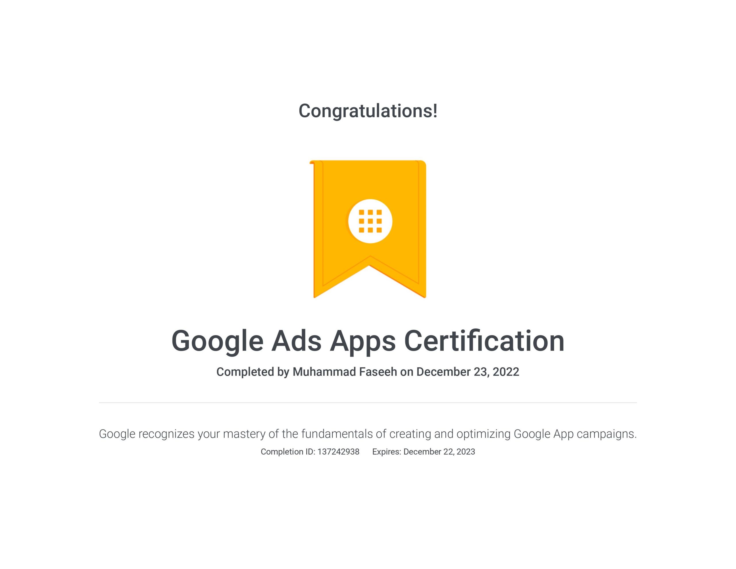 Google Ads Apps Certification _ Google-1